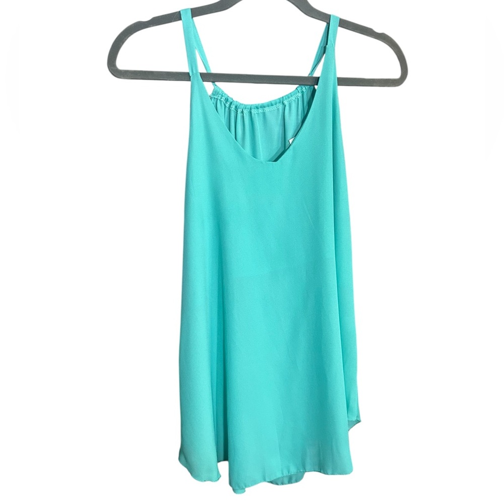 Now N Forever Sleeveless Turquoise Women's Tank Top